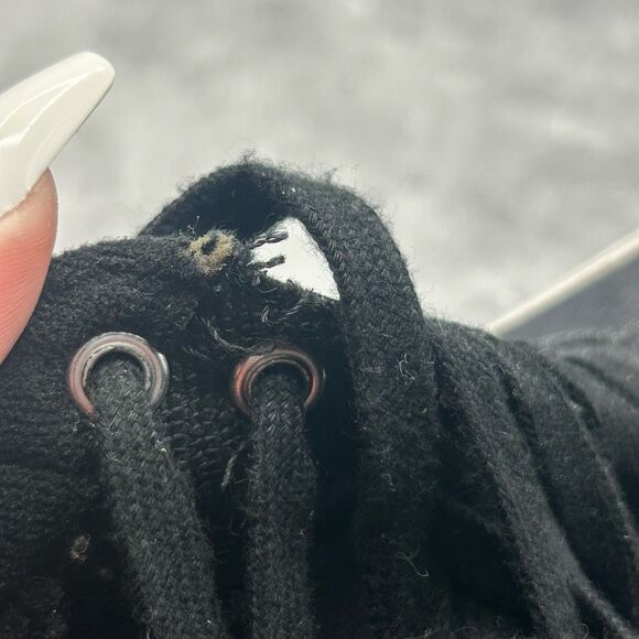 VANS Off The Wall Mens Black Low Top Skateboard Sneaker Size 10 Streetwear - Picture 14 of 15